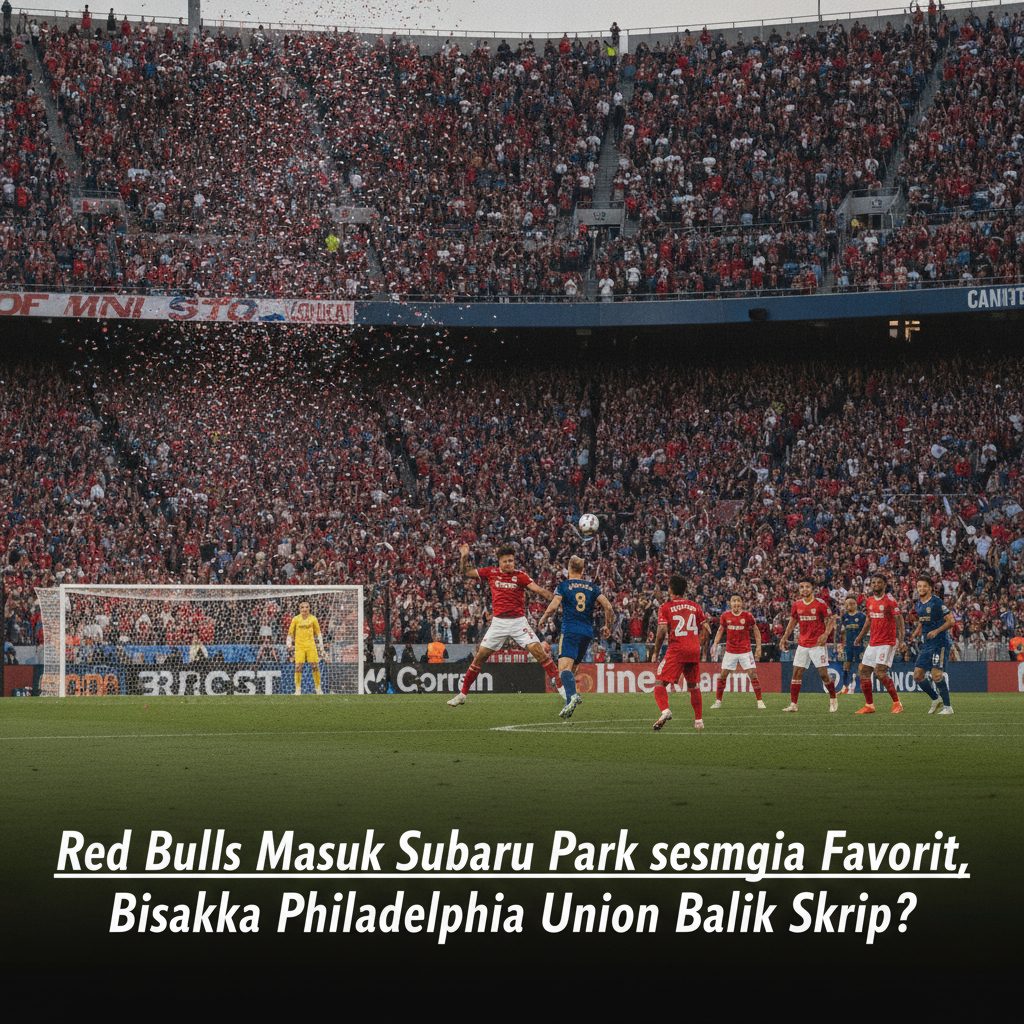Red Bulls Masuk Subaru Park sebagai Favorit, Bisakah Philadelphia Union Balik Skrip?