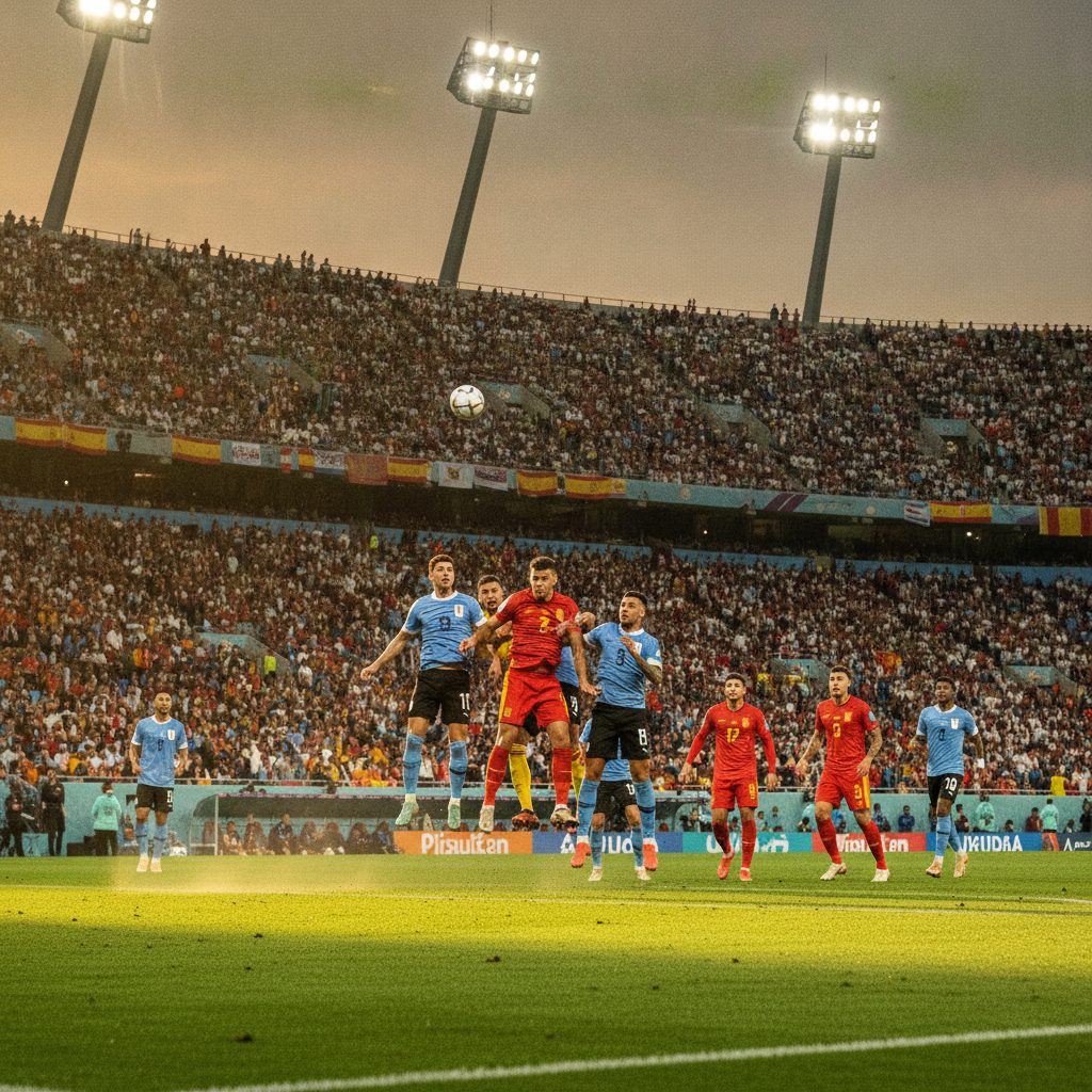 Prediksi Uruguay vs Spain: La Furia Roja Siap Padamkan Celeste di Meksiko
