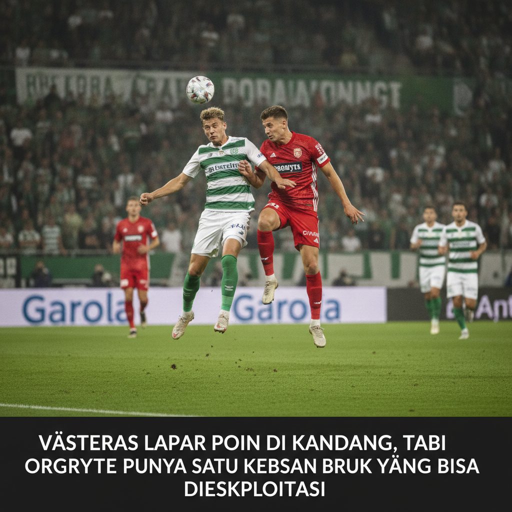 Vasteras Lapar Poin di Kandang, Tapi Orgryte Punya Satu Kebiasaan Buruk yang Bisa Dieksploitasi
