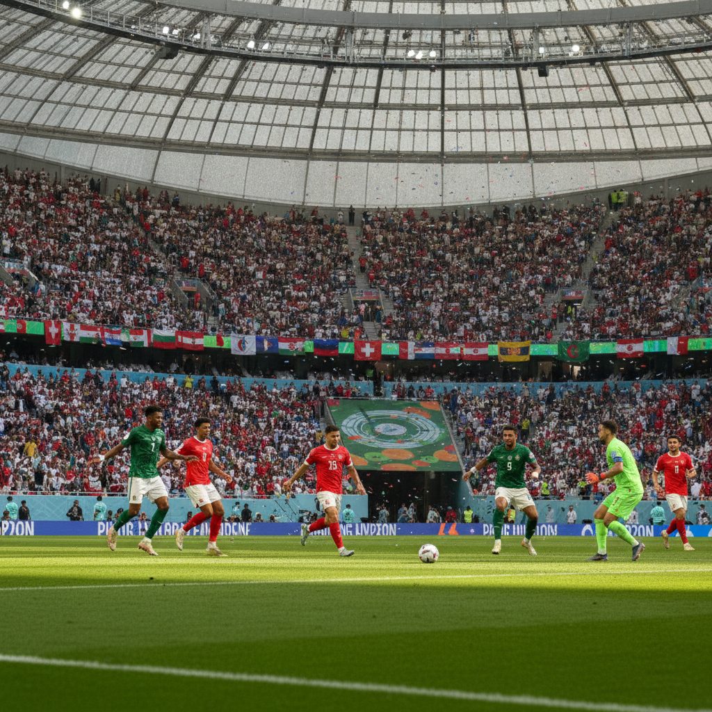 Efisiensi Yakin Bungkam Dominasi Bola Aljazair: Swiss Melaju ke Fase Berikutnya