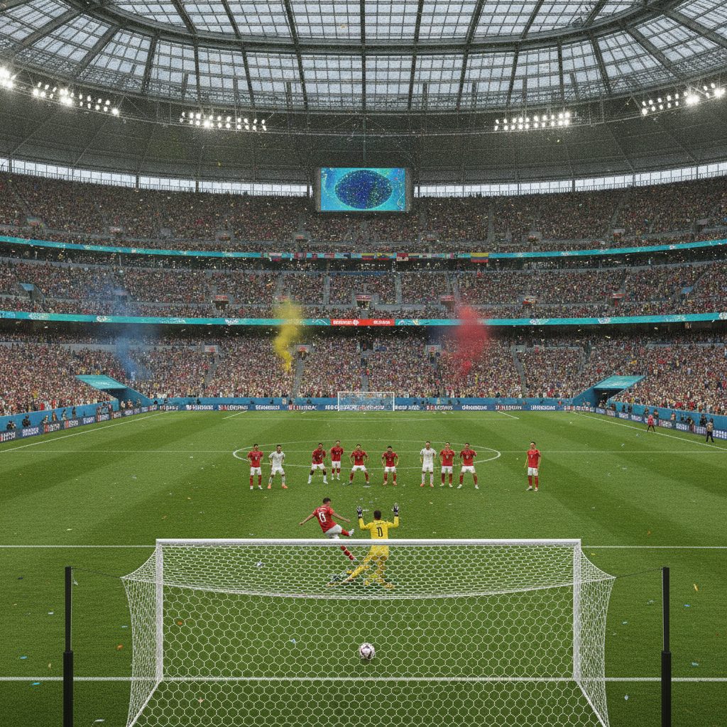 Drama Adu Penalti di BC Place: Swiss Sikat Kolombia Usai 120 Menit Buntu