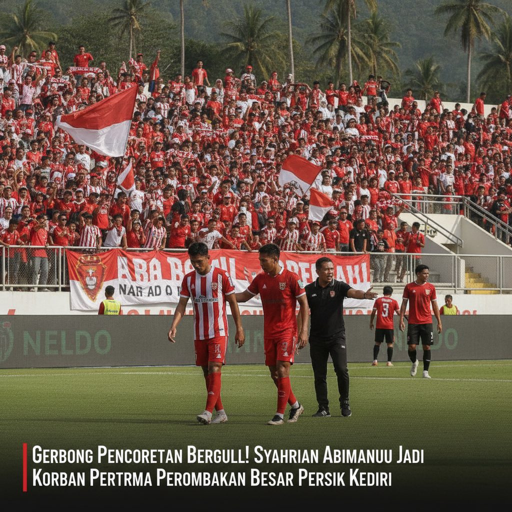Gerbong Pencoretan Bergulir! Syahrian Abimanyu Jadi Korban Pertama Perombakan Besar Persik Kediri