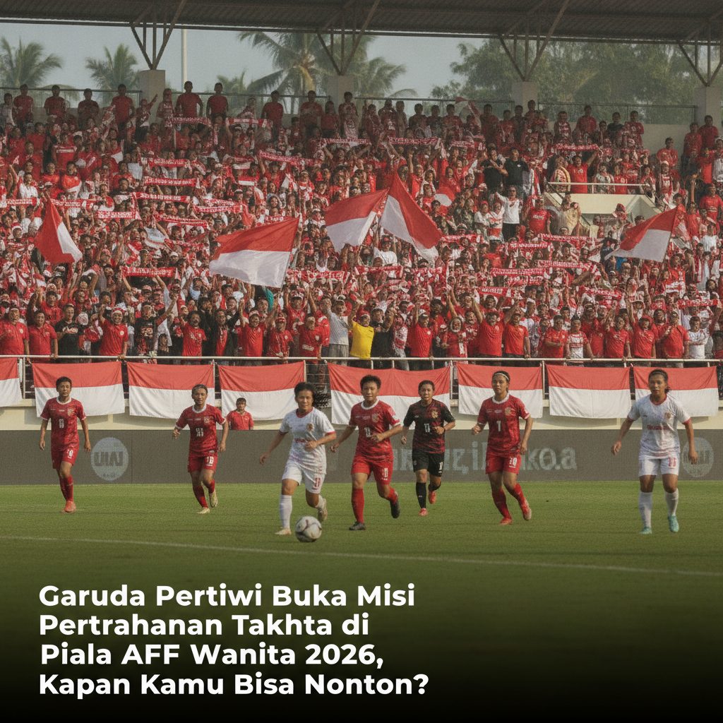 Garuda Pertiwi Buka Misi Pertahankan Takhta di Piala AFF Wanita 2026, Kapan Kamu Bisa Nonton?
