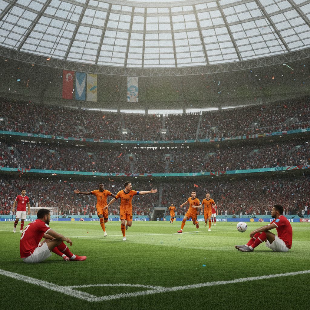 Badai Tujuh Menit Belanda Bungkam Tunisia di Arrowhead