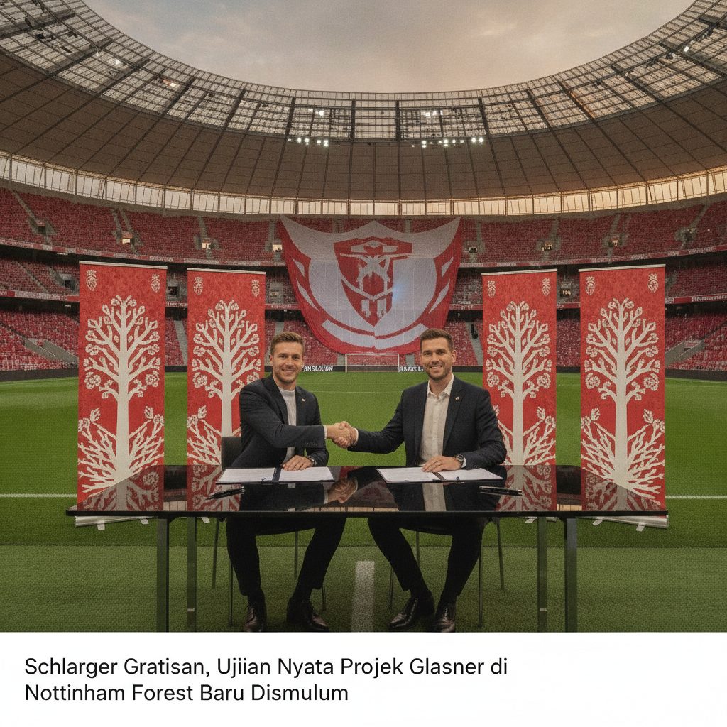 Schlager Gratisan, Ujian Nyata Proyek Glasner di Nottingham Forest Baru Dimulai