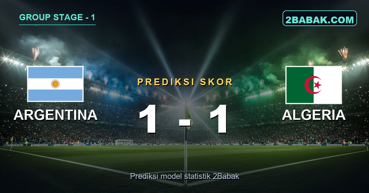 Prediksi Argentina vs Algeria: Messi Kembali, Tango Pincang di Laga Pembuka