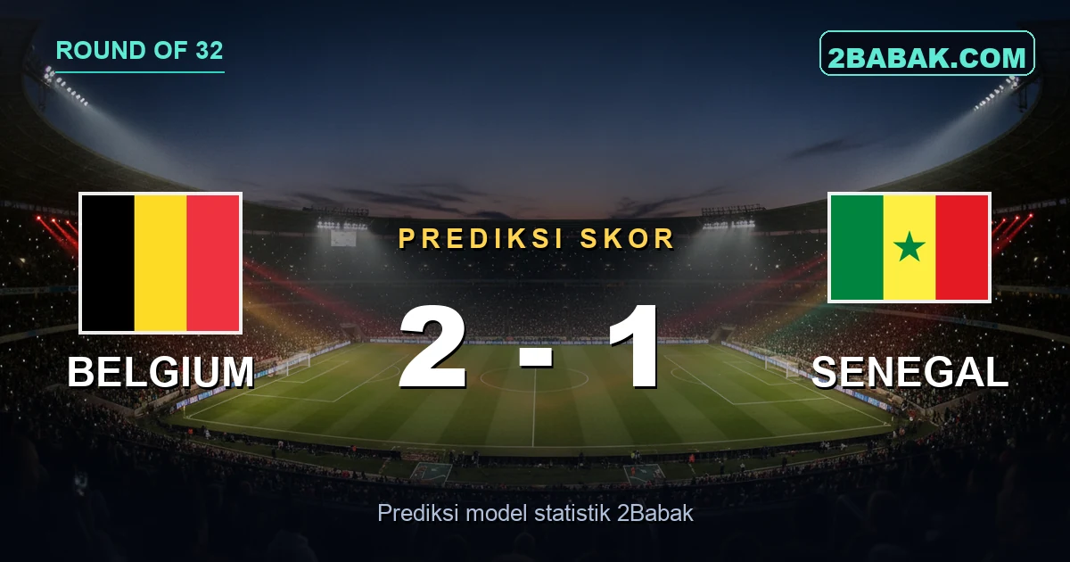 Prediksi Belgium vs Senegal: Cedera Mendy Bikin Setan Merah Diunggulkan Menang 2-1