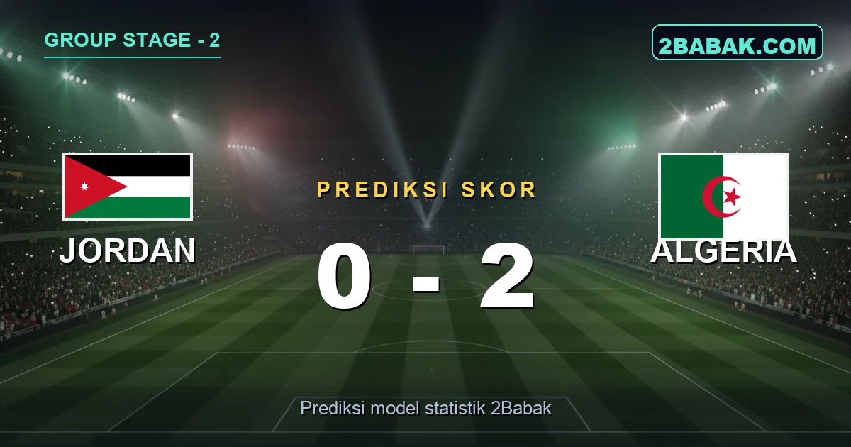 Prediksi Jordan vs Algeria: Algeria Panas, Jordan Siap Kejutkan Levi's Stadium