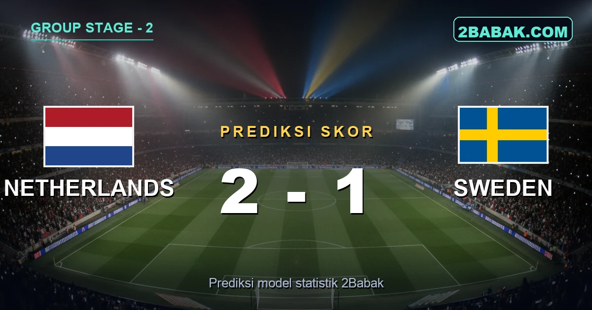 Prediksi Netherlands vs Sweden: Duel Eropa Seru di Houston Penuh Gol