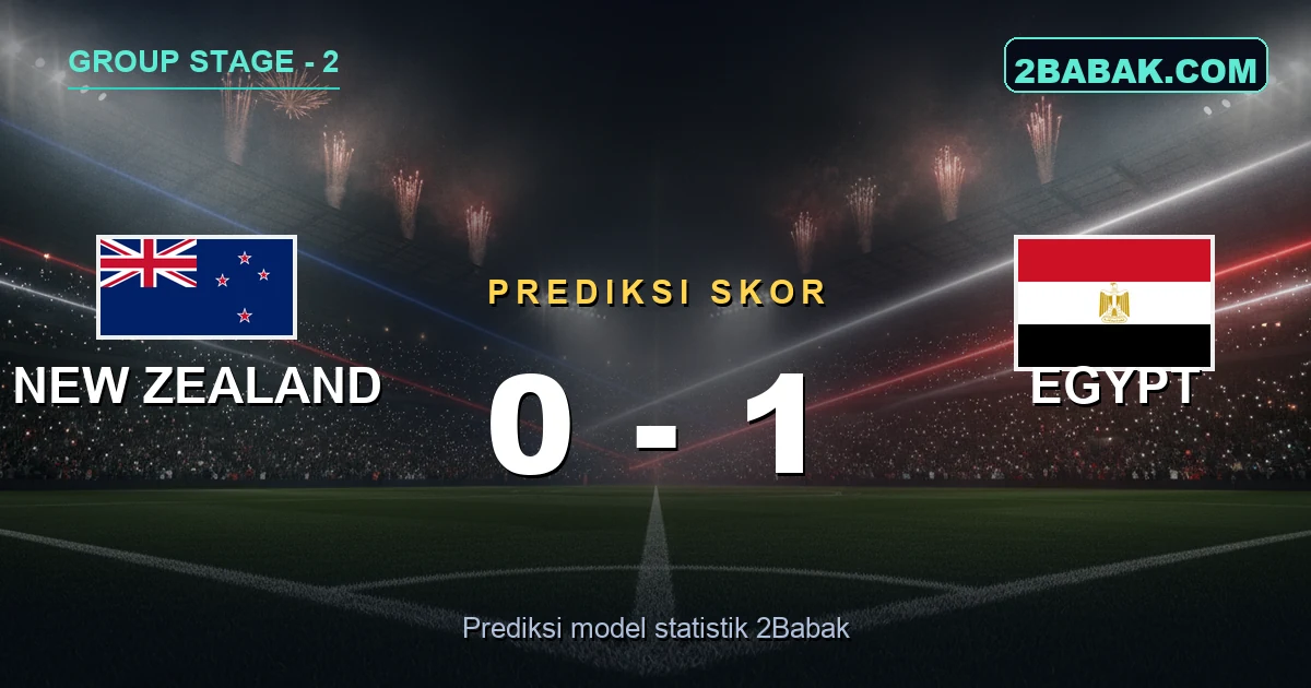 Prediksi New Zealand vs Egypt: Mesir Bertahan Kokoh, All Whites Butuh Mukjizat
