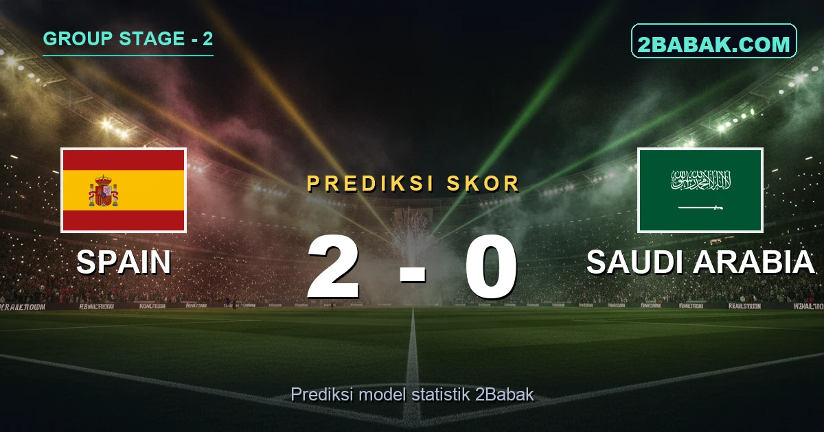 Prediksi Spain vs Saudi Arabia: La Roja Diunggulkan Menang Telak, Skor 2-0