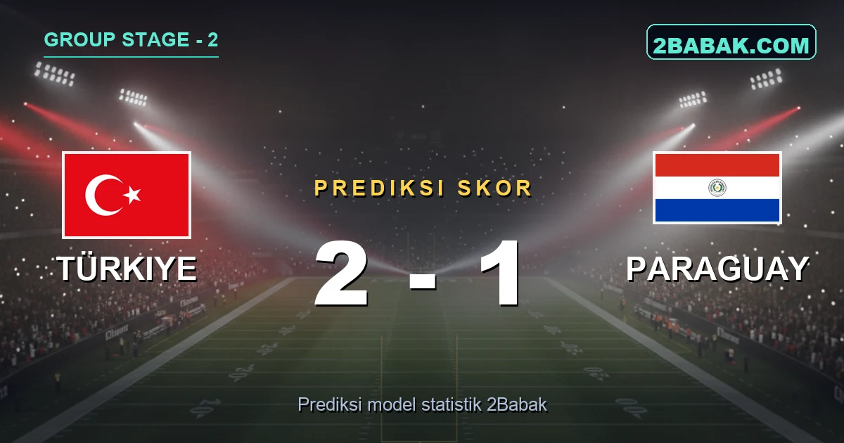 Prediksi Türkiye vs Paraguay: Si Bulan Sabit Diunggulkan Tipis di Levi's Stadium